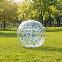 Ballon de football gonflable Zorb en TPU PVC pour sports et divertissements en plein air