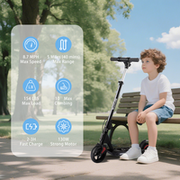 Trottinette électrique pour enfants Safety First avec moteur 130W, phare et éclairage au sol