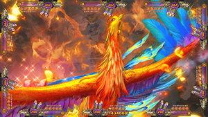 Chim Điên Cuồng đại dương Vua 4 chim bắn súng Arcade video kỹ năng 8 người chơi trò chơi não mới 2024 Cá Trò chơi - Product Image 6