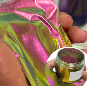Synthetic Fluorphlogopite Mica Chameleon Pigment Powder Color Shift for Car <b>Paint</b> Coating Nail Art Resin Craft - Product Image 1
