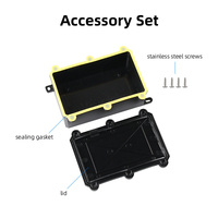 Caja de Conexiones FSH713B, Caja de Plástico para Instrumentos, Caja de Empalmes Eléctricos con Junta de Sellado