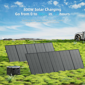 เครื่องกำเนิดพลังงานแสงอาทิตย์ 3200W 2048Wh ขยายได้ถึง 16.4KWh พร้อมแผงโซลาร์เซลล์ 7 ชุด กำลังไฟ 1000W สำหรับสถานีไฟฟ้าพกพาสำหรับกรณีฉุกเฉินในบ้าน รุ่น BP3000E - Product Image 6