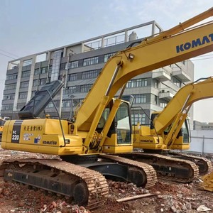 Excavadora Komatsu PC220 de 22 Toneladas, Usada, con Accesorio de Cucharón Hidráulico - Product Image 1