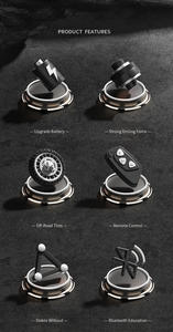 新款Kidsren电动遥控三轮玩具车，适用于1-12岁男婴，由耐用塑料制成 - Product Image 6