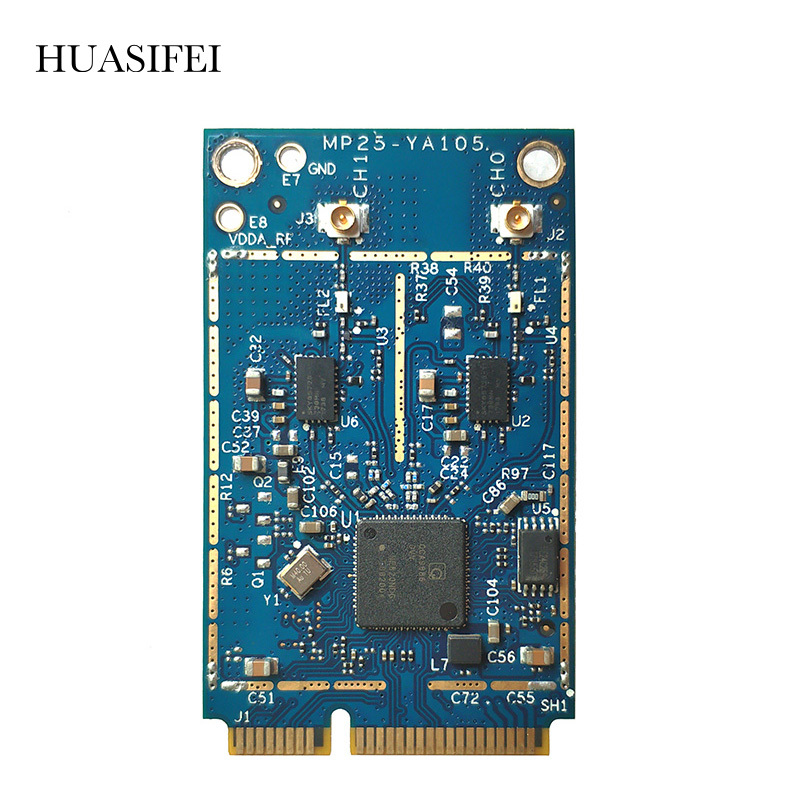 HUASIFEI QCA9886 Мини-PCIE 5,8G Wifi модем 802.11ac WLAN приложения 2*2 MIMO поддержка Wave2