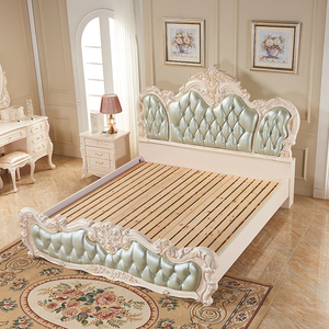 <span class=keywords><strong>Cama</strong></span> Ajustable <span class=keywords><strong>de</strong></span> Madera Moderna y Elegante con Tapicerí<span class=keywords><strong>a</strong></span> <span class=keywords><strong>de</strong></span> Cuero, Diseño Clásico Europeo, Tamaño Personalizado, Muebles <span class=keywords><strong>de</strong></span> Dormitorio <span class=keywords><strong>de</strong></span> Lujo - Product Image 5