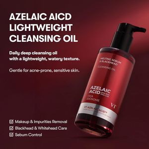 Olio Detergente all'Acido Azelaico, Texture Leggera e Acquosa, Senza Profumo, Struccante per Pelli Sensibili e Acneiche - Product Image 2