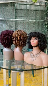 Perruque à franges SDD, perruque bouclée et volumineuse, prix de gros - Product Image 3