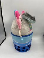 Porte-clés en peluche chat thé boba Kawaii, chat mignon dans une tasse, animal en peluche doux et moelleux, mini breloque de sac, cadeau personnalisé, usine OEM ODM