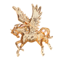 Ensemble d'épingles en émail souple Pégase ailé, broche colorée en alliage de zinc en forme de cheval volant, pour sac à dos, veste, chapeau, revers, décoration, objet de collection