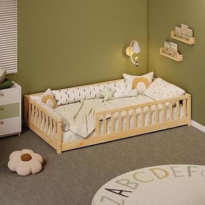 Barandilla de seguridad anticolisión para cuna de bebé, estilo minimalista, para dormitorio en casa, protección de suelo transfronteriza. - Product Image 2