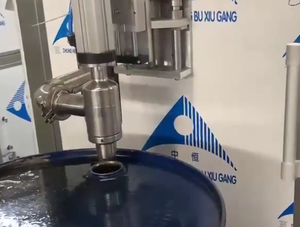 Semi auto 200L barril grande motor aceite coche lubricante Motor aceite neumático tambor pesaje máquina <span class=keywords><strong>de</strong></span> llenado - Product Image 6