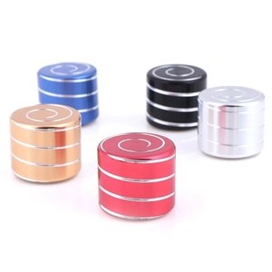 Vortecon Nouveaux Jouets de Bureau Cinétiques en Alliage d'Aluminium, Gyroscope Rotatif Anti-Stress et Hypnotique, Spinners de Doigts pour Adultes et Enfants, Cadeaux - Product Image 1