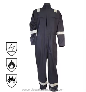 قماش نوميكس IIIA مقاوم للهب بوزن 4.5 أونصة مصبوغ بلون كحلي لبدلات النفط والغاز - Product Image 2