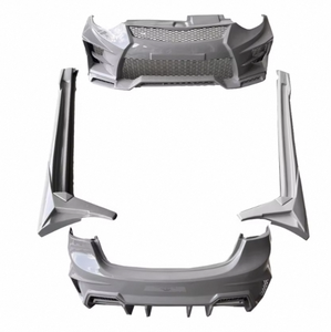 Kits de carrosserie pour pare-chocs avant de voiture pour Elantra 2012 <span class=keywords><strong>2013</strong></span> 2014 2015, pare-chocs avant et arrière avec jupes latérales - Product Image 1