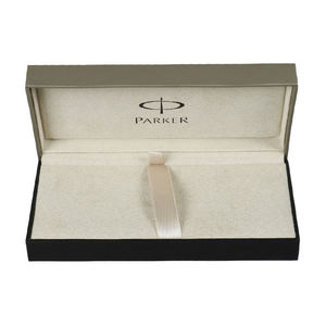 Boîte à bijoux en bois luxueuse et moderne DS - Boîte d'emballage en velours avec logo personnalisé et intérieur en fourrure - Élégante boîte rectangulaire pour pendentif - Product Image 1