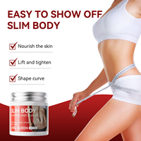 Crème amincissante OEM personnalisable à l'acide hyaluronique et au collagène pour mollets, poitrine, taille, abdomen et visage – Brûle-graisse thermique pour la perte de poids