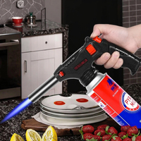 Réversible Métal Durable Manuel Cuisine En Plein Air BBQ Cartouche Lance-Flammes Cuisson Torche Allumage Pistolet Briquet