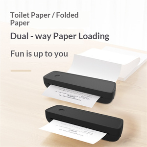 <b>Portable</b> A80 203Dpi A4 Thermal <b>Printer</b> Wireless Inkless Bluetooth USB Label Receipt Barcode <b>Printer</b> for Office Home Travel - Product Image 2