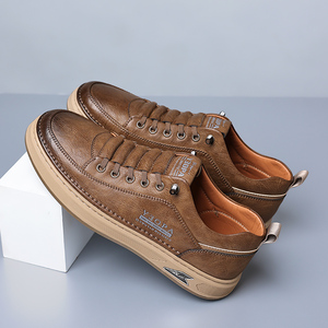 Zapatos Deportivos Casuales de Hombre, Estilo Moderno, para Todas las Temporadas, con Capa Superior de Cuero Vacuno y Suela de Goma - Product Image 4