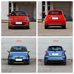 Kits de Carrocería para <span class=keywords><strong>Fiat</strong></span> <span class=keywords><strong>500</strong></span> 2007-2024, Conversión a Abarth - Product Image 5