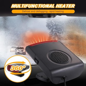 سخان سيارة محمول ، مدفأة سيارة جديدة 2 في 1 ، مدفأة إزالة الجليد ، مروحة تبريد وتدفئة سريعة ، 12 فولت ، وات - Product Image 3