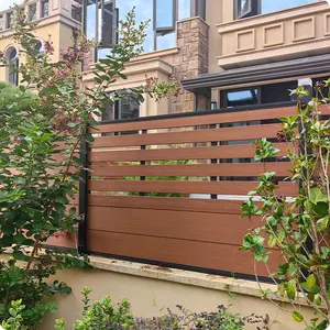 Wood Plastic Composite Wpc Post For Outdoor Private Fence/garden Wpc Fence