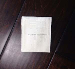 Pochette de voyage pour bijoux en coton anti-ternissement à double poche avec fermeture à pression - Product Image 5