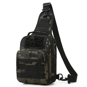 Sac bandoulière tactique Masawei, camouflage, sac de poitrine pour sports de plein air, sac à bandoulière pour homme pour les trajets quotidiens - Product Image 5