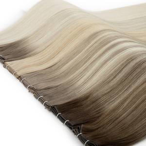 Extensiones de <span class=keywords><strong>Cabello</strong></span> Ruso Virgen <span class=keywords><strong>Rizado</strong></span> de Doble Trama de Alta Calidad LeShine Genius Weft - Product Image 1