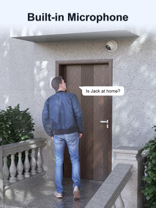 Entrega en EE. UU. 4K 8MP Torreta Cámara Seguridad Luz dual Audio bidireccional Micrófono incorporado H.265 + IP67 Cámara IP - Product Image 3