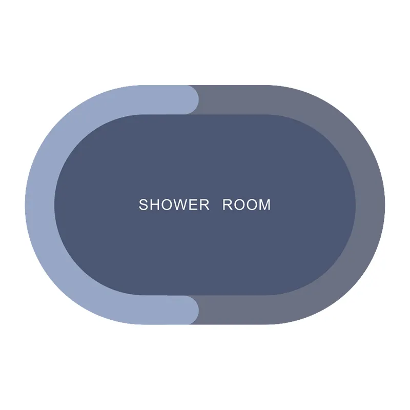 Быстросохнущие пользовательские сублимационные Роскошные абсорбирующие Противоскользящие коврики из пены с эффектом памяти противоскользящие диатомные коврики для ванной оптом