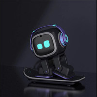 Robot animal de compagnie intelligent EMO, compagnon vocal émotionnel, jouet de bureau programmable, capteur tactile, cadeau pour enfants, éducation STEM, interactif