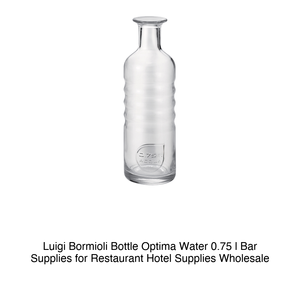 Botella de Agua Luigi Bormioli Optima 0.75 L - Product Image 2