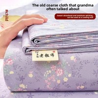 Parure de draps en tissu épais rafraîchissant, non-3 pièces, pour dortoir d'étudiants en été