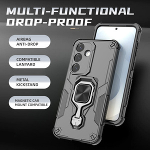 Ốp lưng điện thoại chống sốc, tích hợp giá đỡ từ tính và vòng đeo tay cho Samsung S25 A06 4G A16 A26 A55 A56 5G - Product Image 2