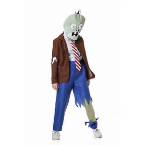 Disfraz de Plantas vs. Zombis para niños y adultos, traje de cosplay para fiesta de Halloween, juego de rol de anime - Product Image 3