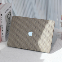 2024New MacBOOKk air Pro13 14 15 16 12 11 Étui de protection pour ordinateur portable Ultra mince et Durable Tissu givré PU Sacs et housse pour ordinateur portable