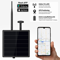 Système de panneaux solaires 4-en-1 D5L-H3 GPS avec module LoRa et GPS pour radio répéteur de nœud Meshcore Meshtastic