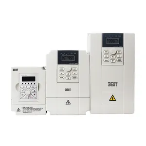 הטוב ביותר 1.5kw 2.2kw 3kw 4kw 5.5kw vfd 220v שלב אחד כדי 3 שלב 380v וקטור קטן VFD תדר מהפך