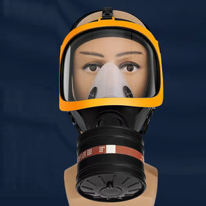 सबसे ज्यादा बिकने वाली रासायनिक सुरक्षा विषाक्त धुआं गैस मास्क पूर्ण फेस मास्क - Product Image 5