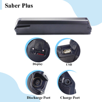 Batterie de vélo électrique Dorado Jundao 36V 15Ah 21Ah pour vélo électrique Benelli E-Misano avec BMS 20A Chargeur 2A