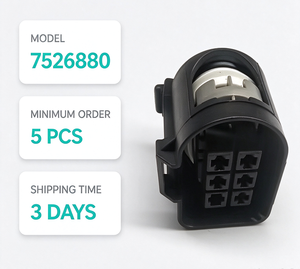 7526880 <strong>cCoaster</strong> Automotive Plug Shell Connector 6-pin connector compatible with the original vehicle wiring harness - Product Image 1