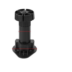 Patas Ajustables para Muebles de Cocina GQK de 100 mm a 120 mm, Patas de Plástico para Sofá - Product Image 1