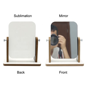 New Arrival tùy chỉnh có thể in MDF bàn gỗ gương thăng hoa Vanity gương món quà mới lạ ý tưởng - Product Image 2