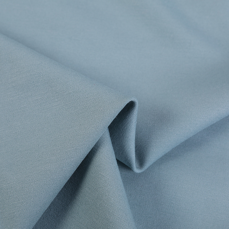 Wholesale Knitted 65%Rayon 30%Nylon 5%Spandex 50S NR Ponte Roma Fabric for Uniform and Sweater