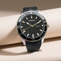 Montre de plongée Ocean Star avec aiguilles lumineuses et squelettiques Montre sportive pour homme Montre mécanique automatique résistante à l'eau pour homme