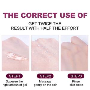 RtopR Mango Shea Butter Aqua <span class=keywords><strong>Soft</strong></span> Feuchtigkeitsspendende Tiefenreinigende Aufhellende Nährende Gesichts-Peeling-Gel-Creme - Product Image 4