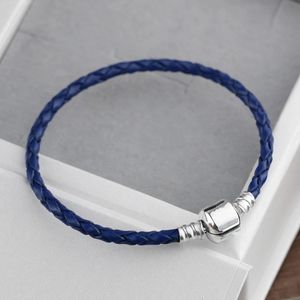 Pulsera de Plata de Ley 925 con Cadena de Serpiente y Hebilla en Forma de Corazón Rose Moment, Abalorio Europeo para Joyería DIY - Product Image 5