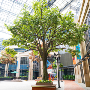 Árboles Banyan de plantas simuladas personalizados para hoteles de interior, centros comerciales, Puntos escénicos, árbol grande <span class=keywords><strong>Artificial</strong></span>, árbol de Ficus verde - Product Image 2